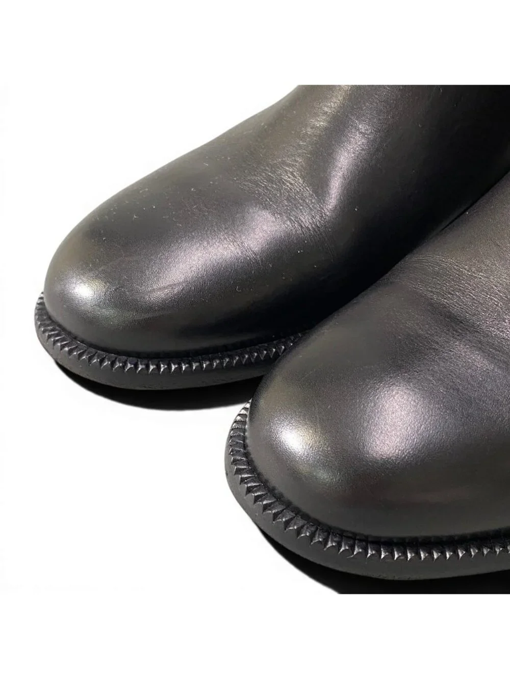 Chanel E8 Sports Back Zip Middle Boots 36.5 CC Logo - Picture 6 of 10
